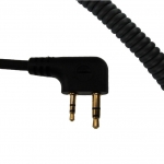 CC0326 Coil Cord for Icom / Maxon with Reverse 90 Degree Pin